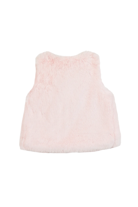 Väst Faux Fur