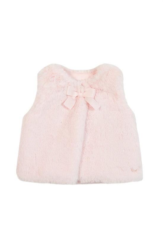 Väst Faux Fur